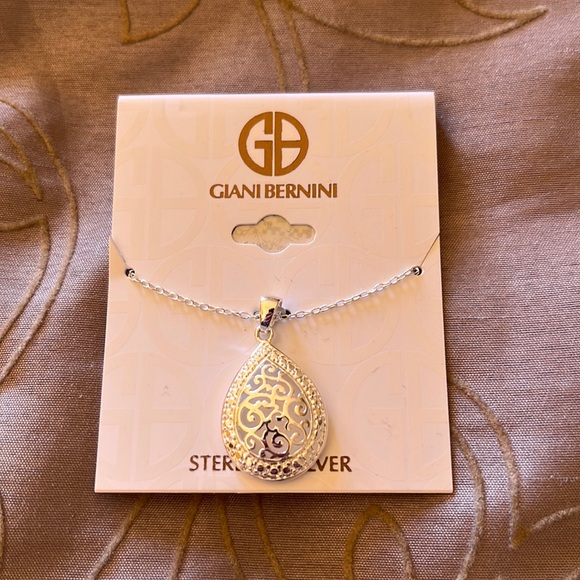 NWT Giani Bernini Sterling Silver Necklace - Picture 1 of 2